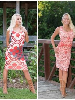 NWT Animapop Reversible Two Piece Dress and Jacket 4 Classic Looks  Set